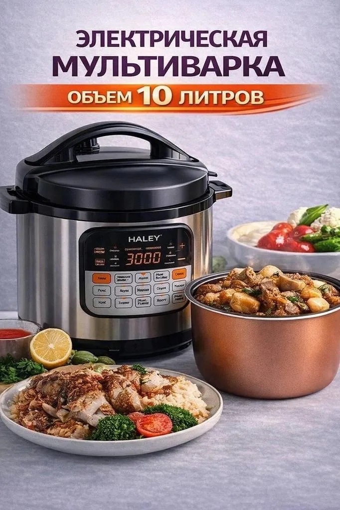 Электрическая мультиварка HALEY HY-2208
